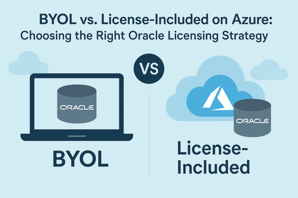 BYOL vs. License-Included on Azure Choosing the Right Oracle Licensing Strategy